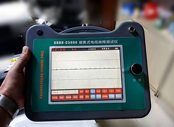 GDBN-C5000便攜式電纜故障測試儀系統(tǒng)界面